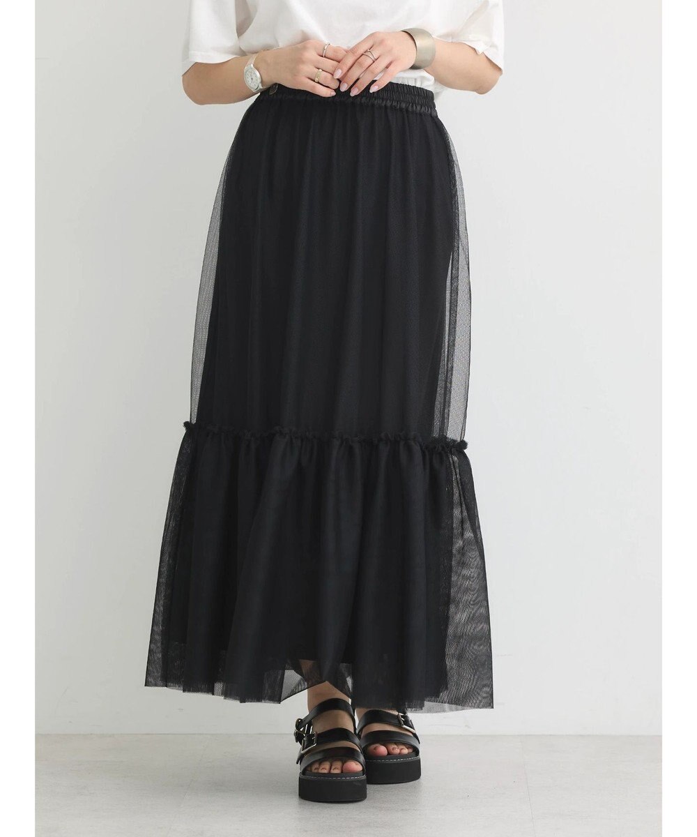 earth music&ecology Ｍｕｌｔｉｗａｙチュールスカート 