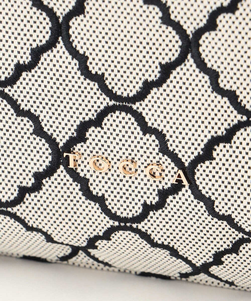 TOCCA CHECKER CLOVER EMBROIDERY MINI ミニバッグ 