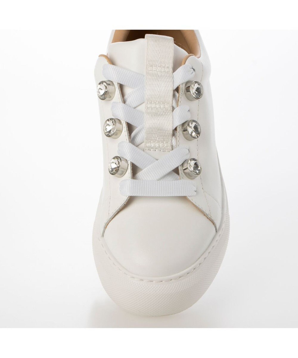 MODE ET JACOMO <MODE ET JACOMO>厚底ビジュースニーカー 