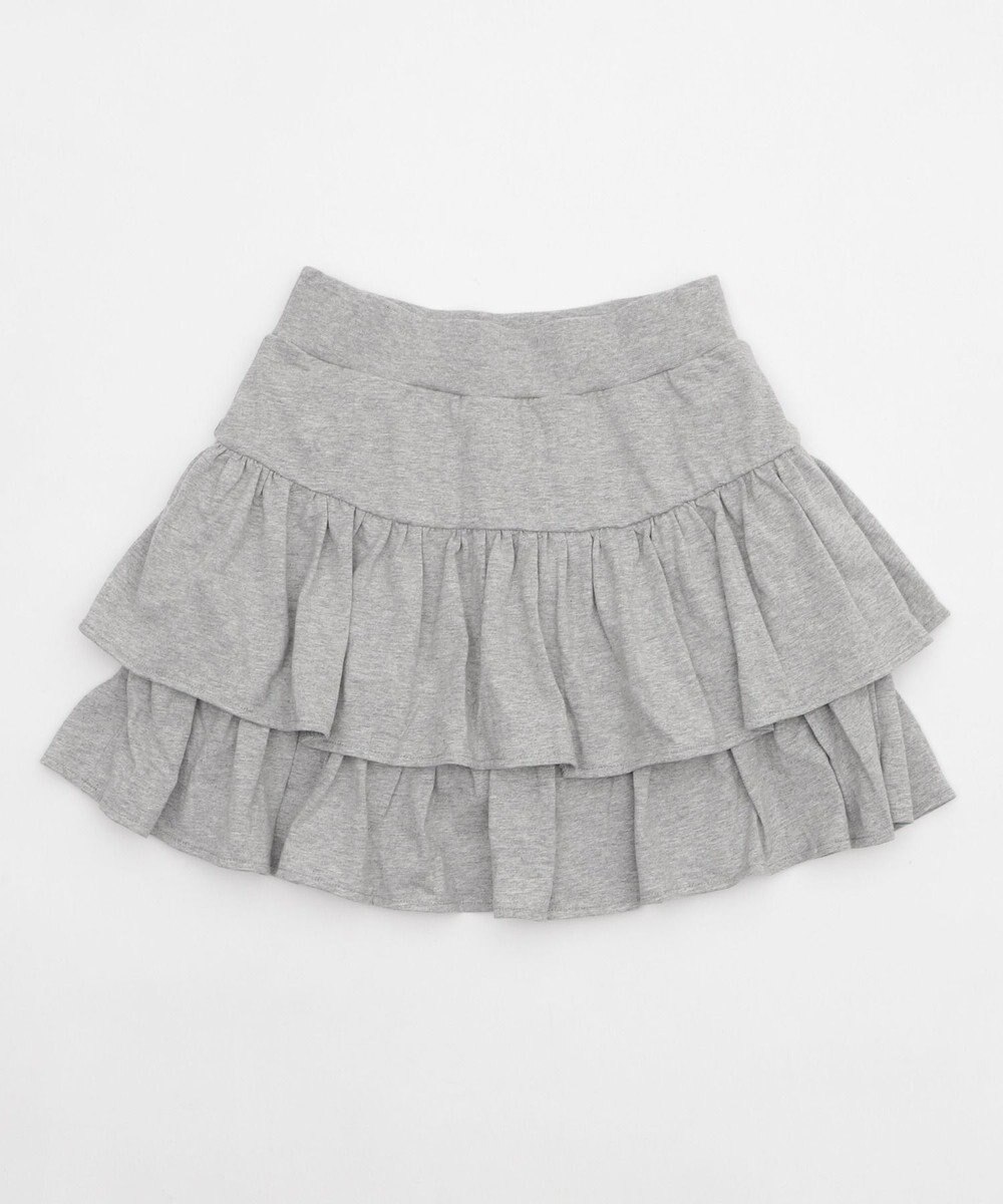 WEGO 【ウエストゴム】カットフリルスカパン 