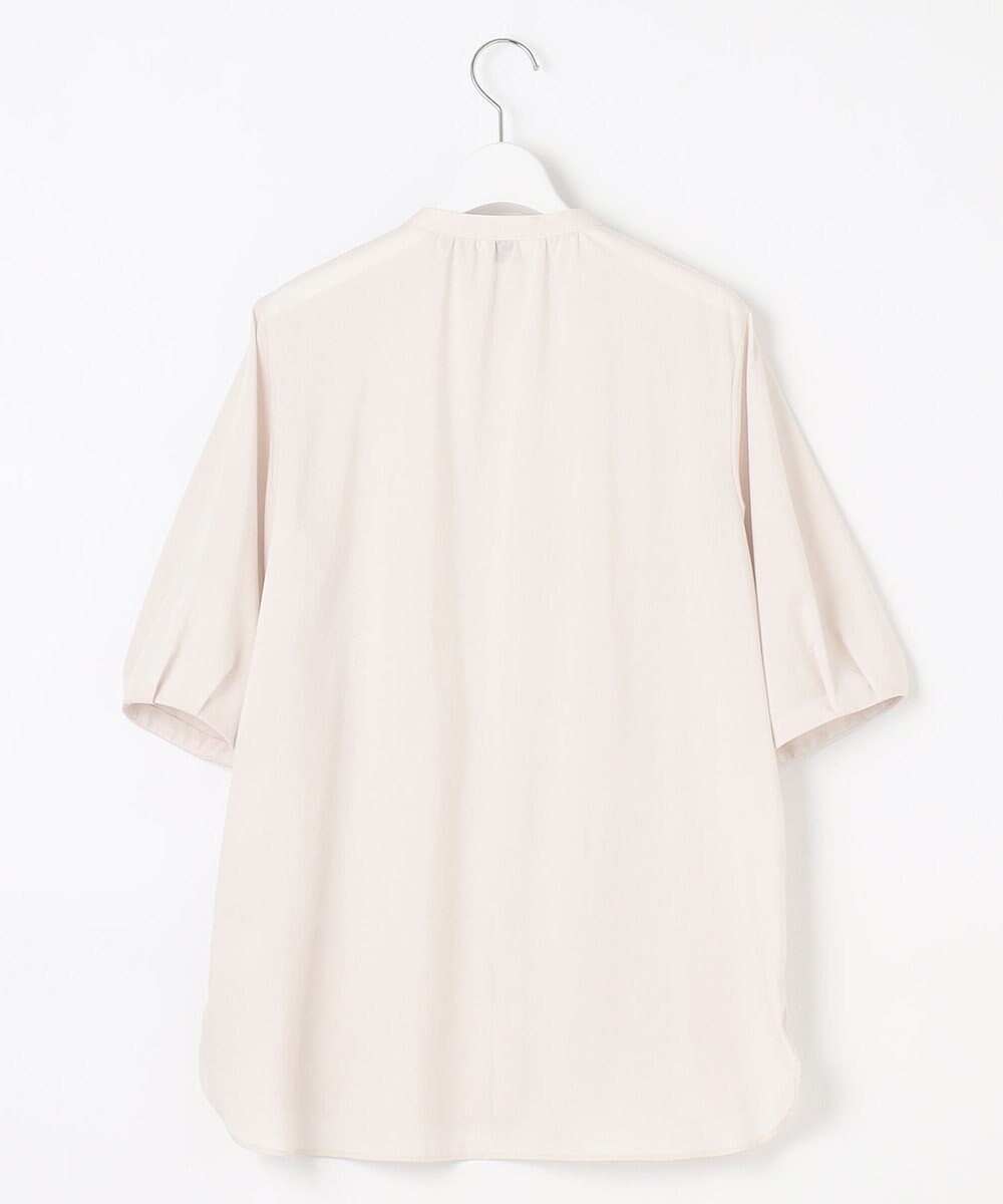 J.PRESS LADIES L 【WEB限定・洗える】ラミーポプリン ピンタック ブラウス 