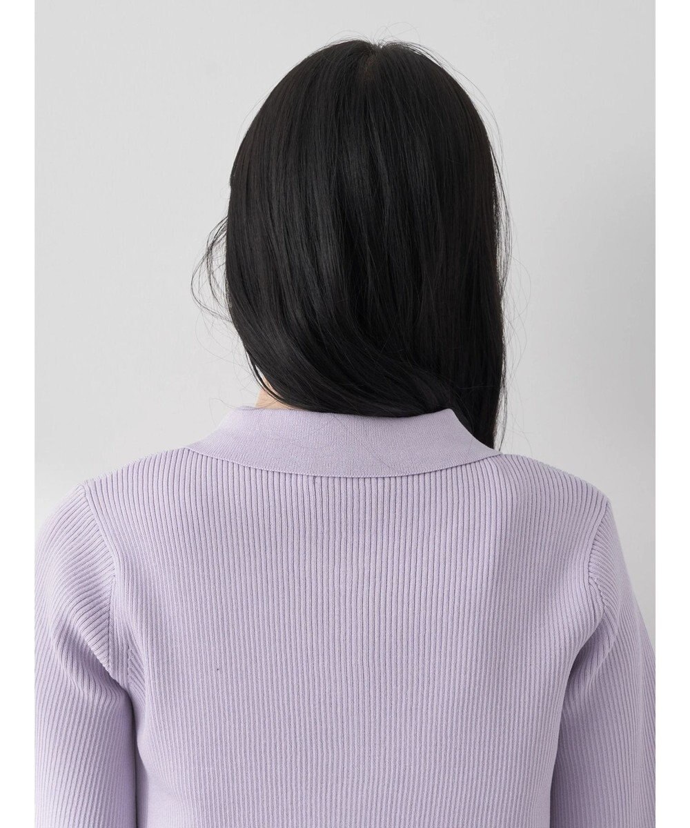 earth music&ecology 衿付きダブルＺＩＰカーディガン 