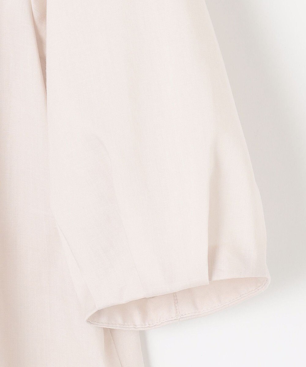 J.PRESS LADIES L 【WEB限定・洗える】ラミーポプリン ピンタック ブラウス 