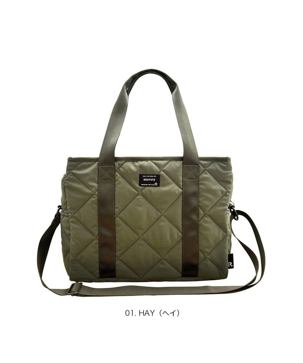 ROOTOTE 1050【大容量＆多機能＆ポケット充実】SN.グランデ.ハッコ-A 