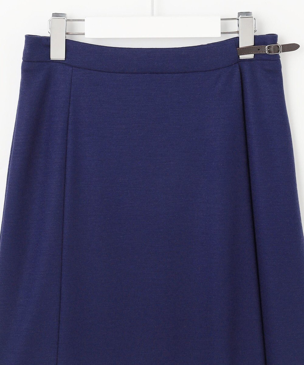 J.PRESS LADIES 【洗える】ウールスムース スカート 