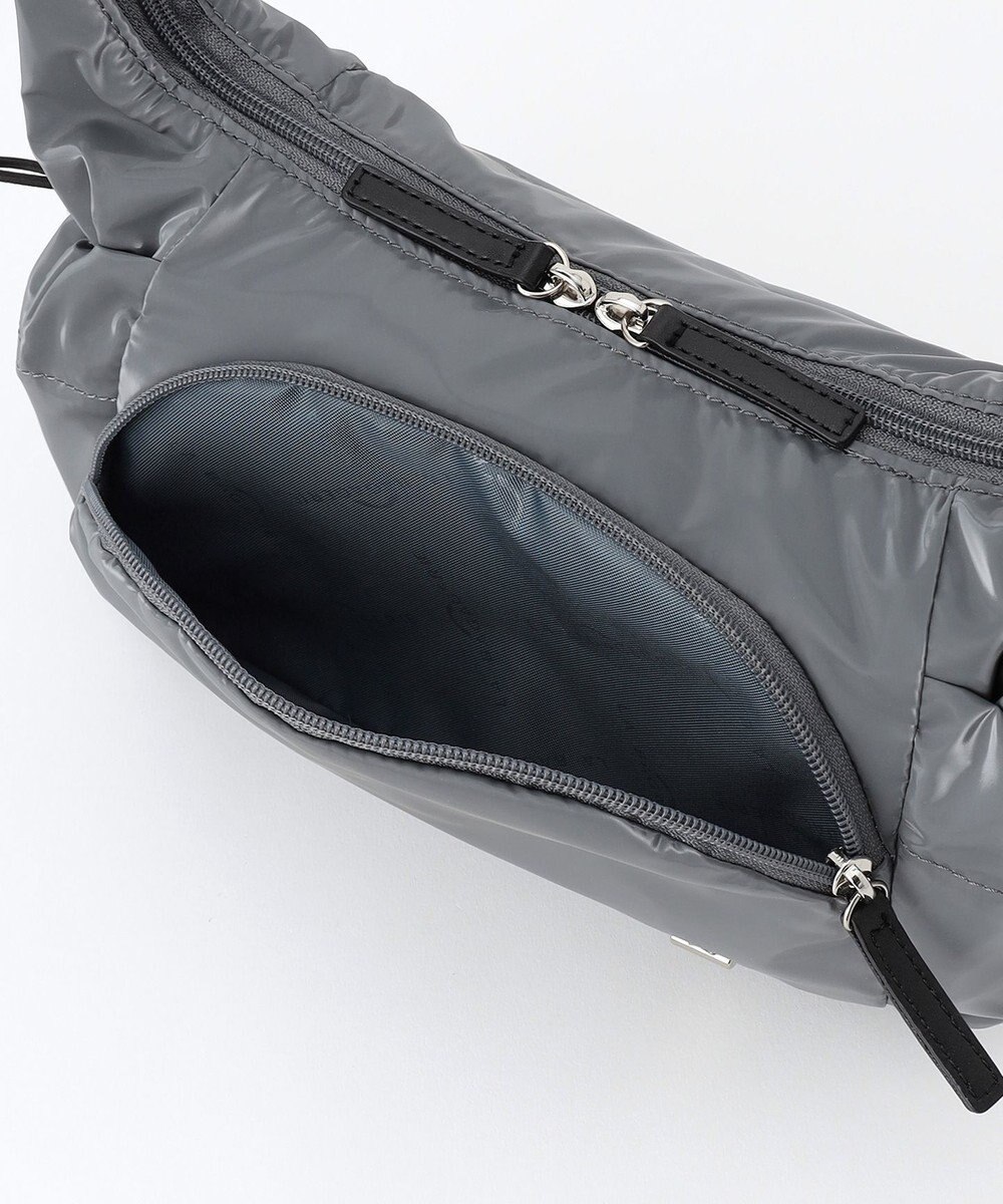 LA BAGAGERIE メタリックドロストポケット　ミニショルダーバッグ 