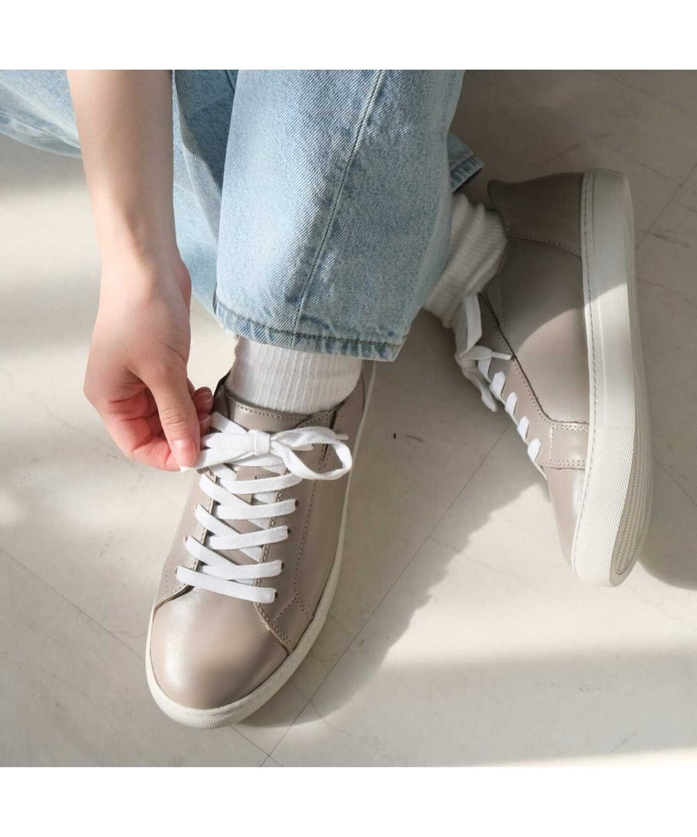 Pointer 本革スライドオンスニーカー 