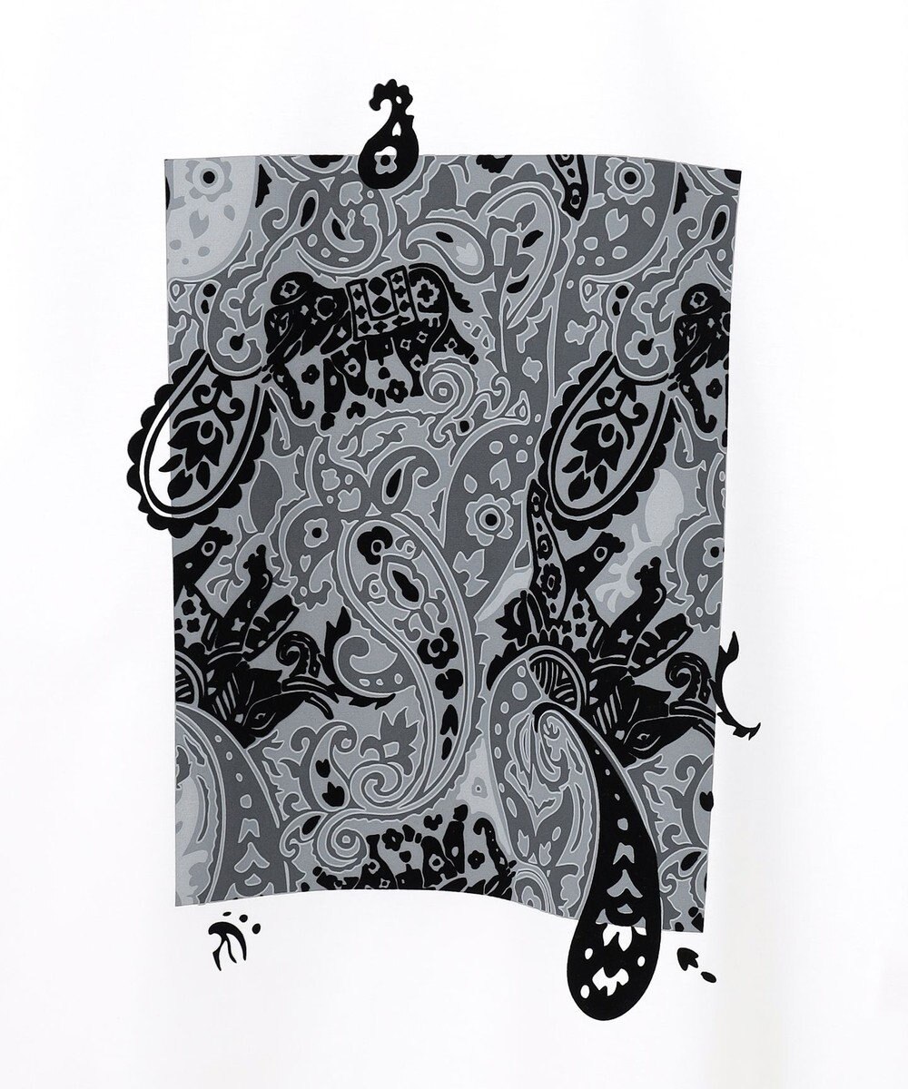 JOSEPH HOMME 【HIGH GRADE LINE】オリエンタルプリント　クルーネックTシャツ 