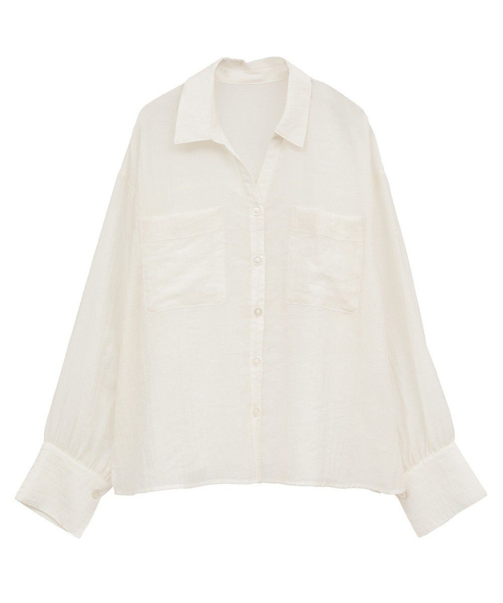 CRAFT STANDARD BOUTIQUE シアーシャツ 