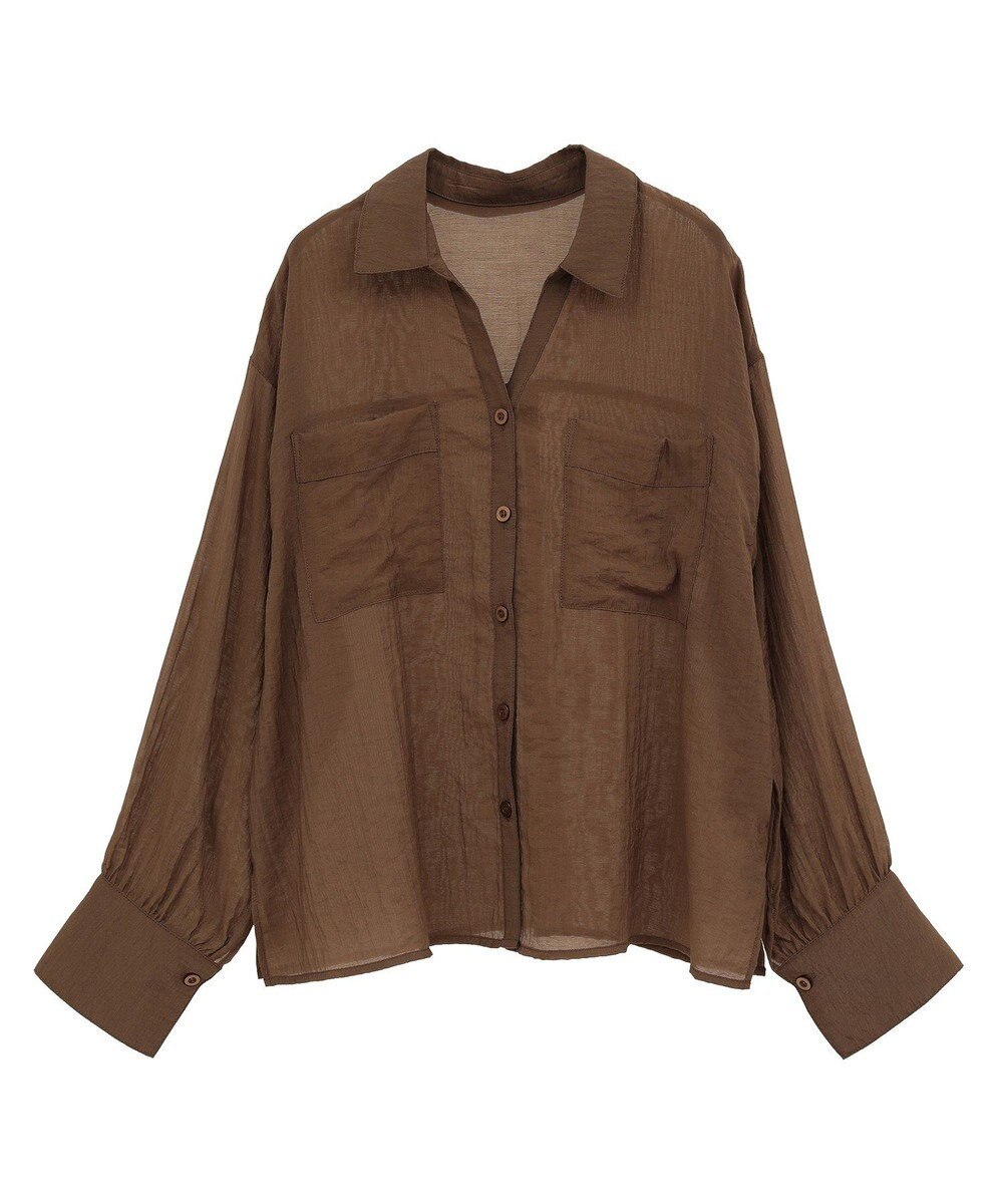 CRAFT STANDARD BOUTIQUE シアーシャツ 