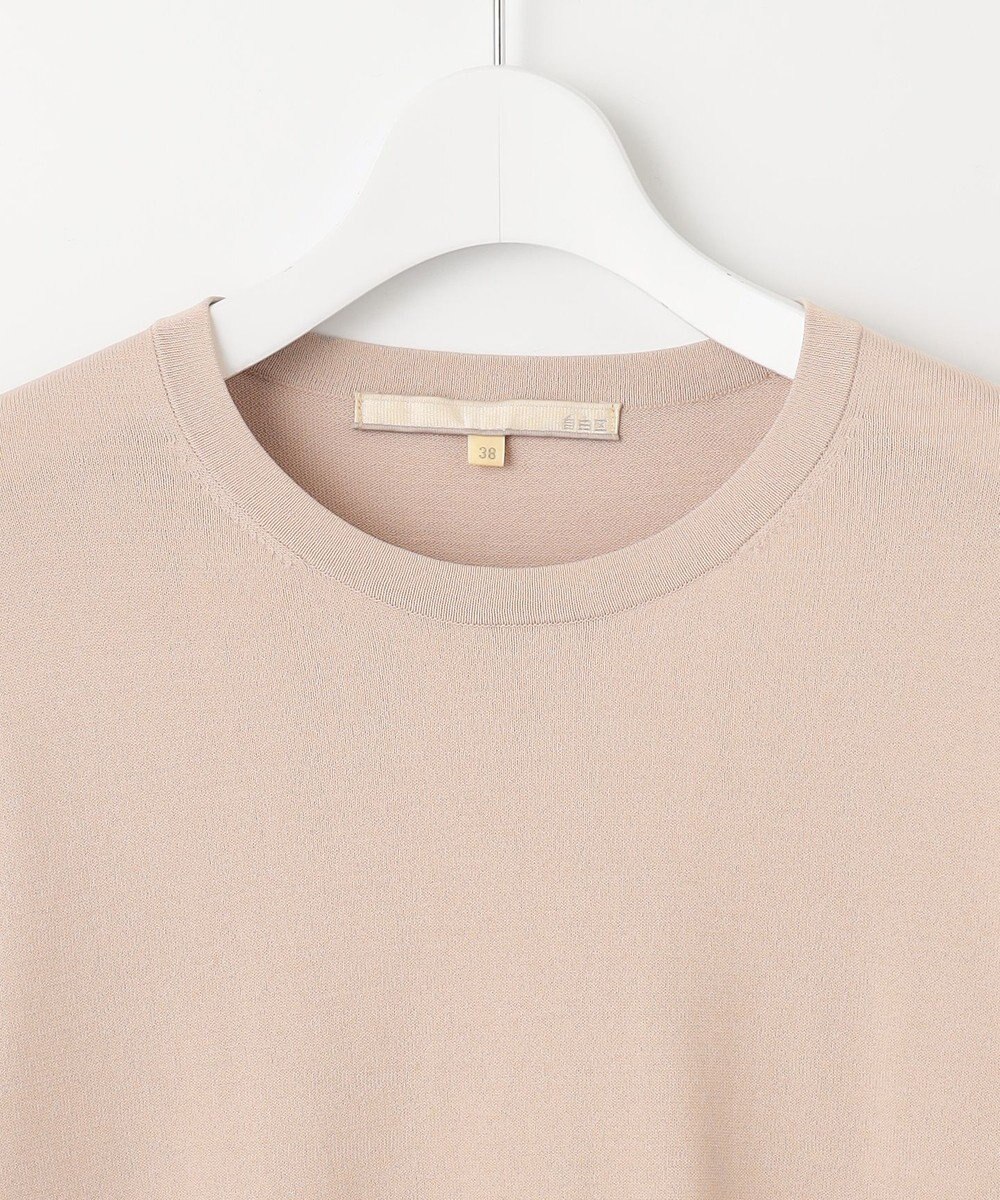 自由区 【XSサイズ～/洗える】レーヨンストレッチ プルオーバーニット 