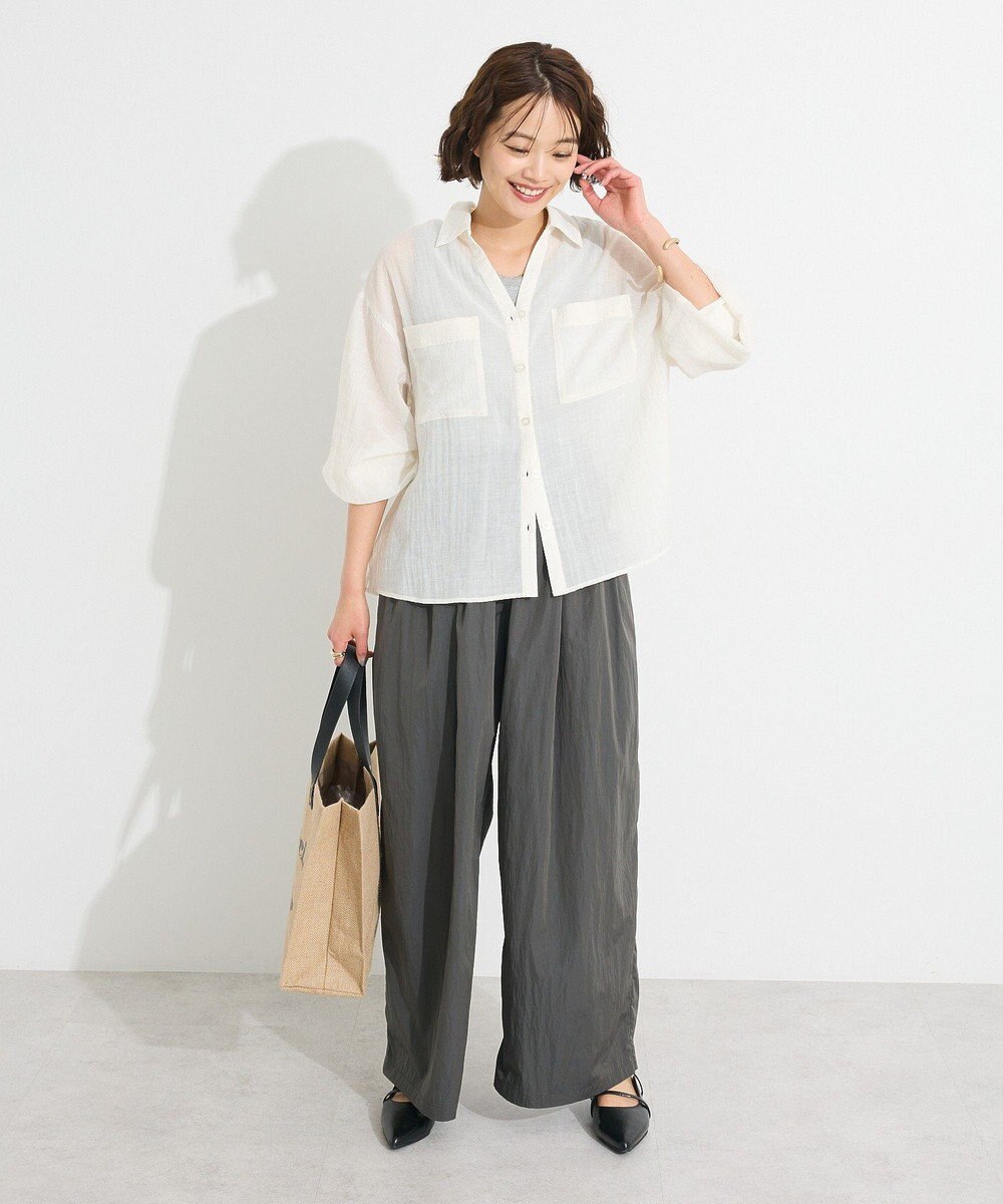 CRAFT STANDARD BOUTIQUE シアーシャツ 