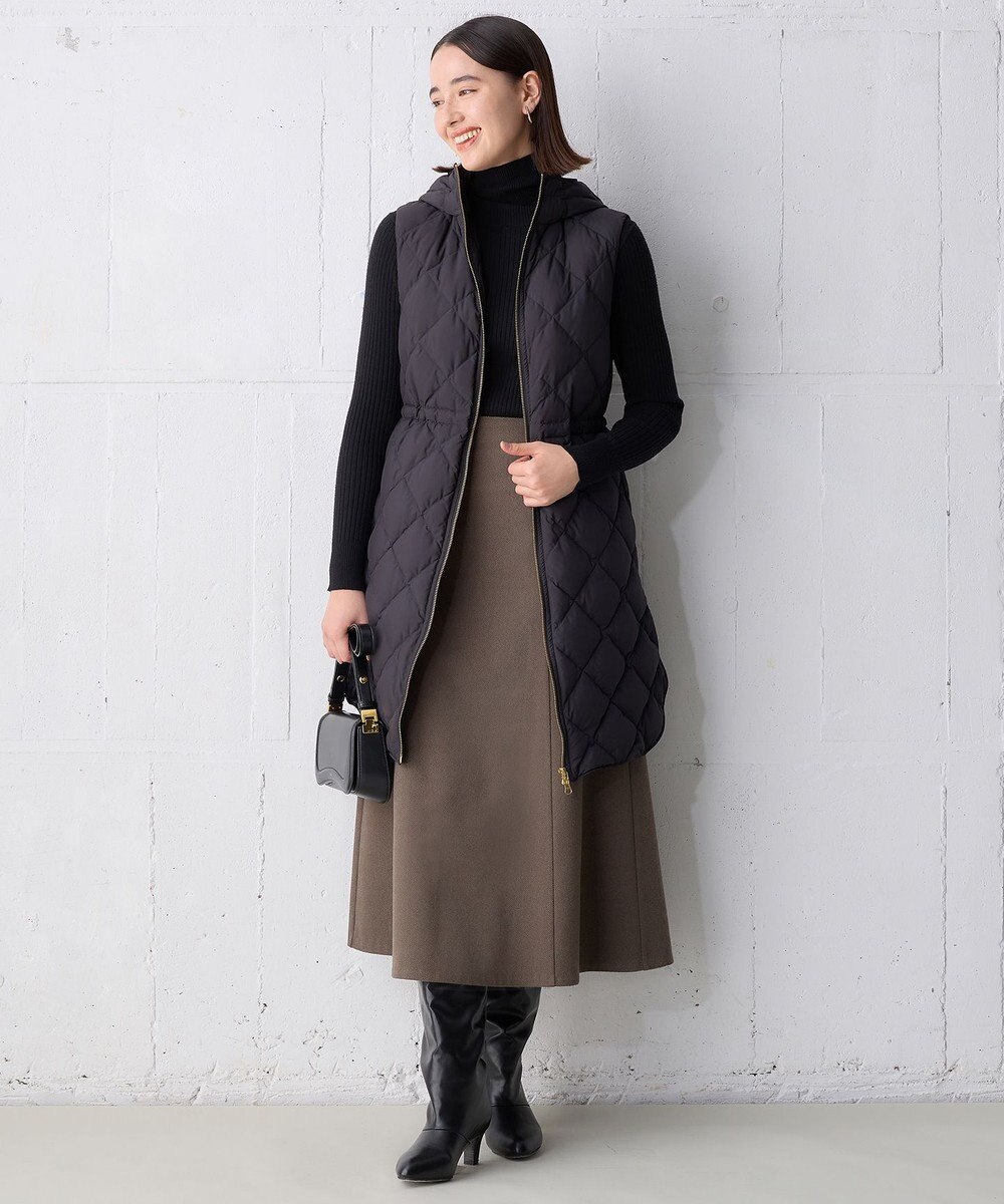 UNFILO 【TAION×UNFILO】フード付き ジレ 