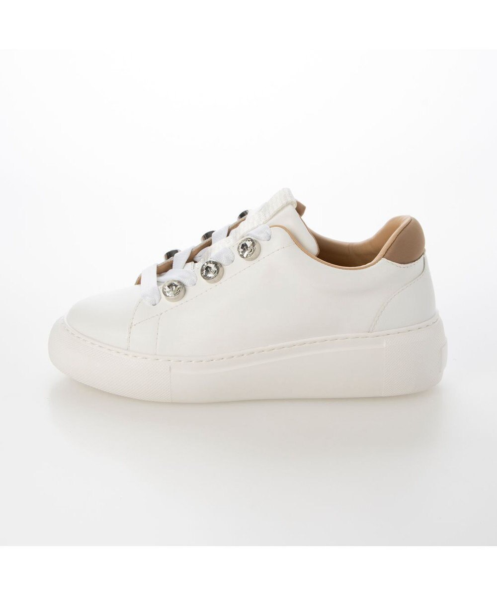 MODE ET JACOMO <MODE ET JACOMO>厚底ビジュースニーカー 