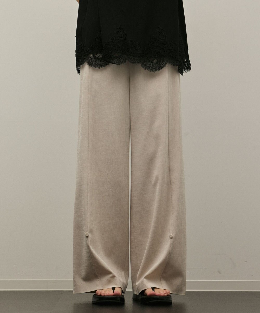 GRACE CONTINENTAL トリアセサイドラインパンツ 