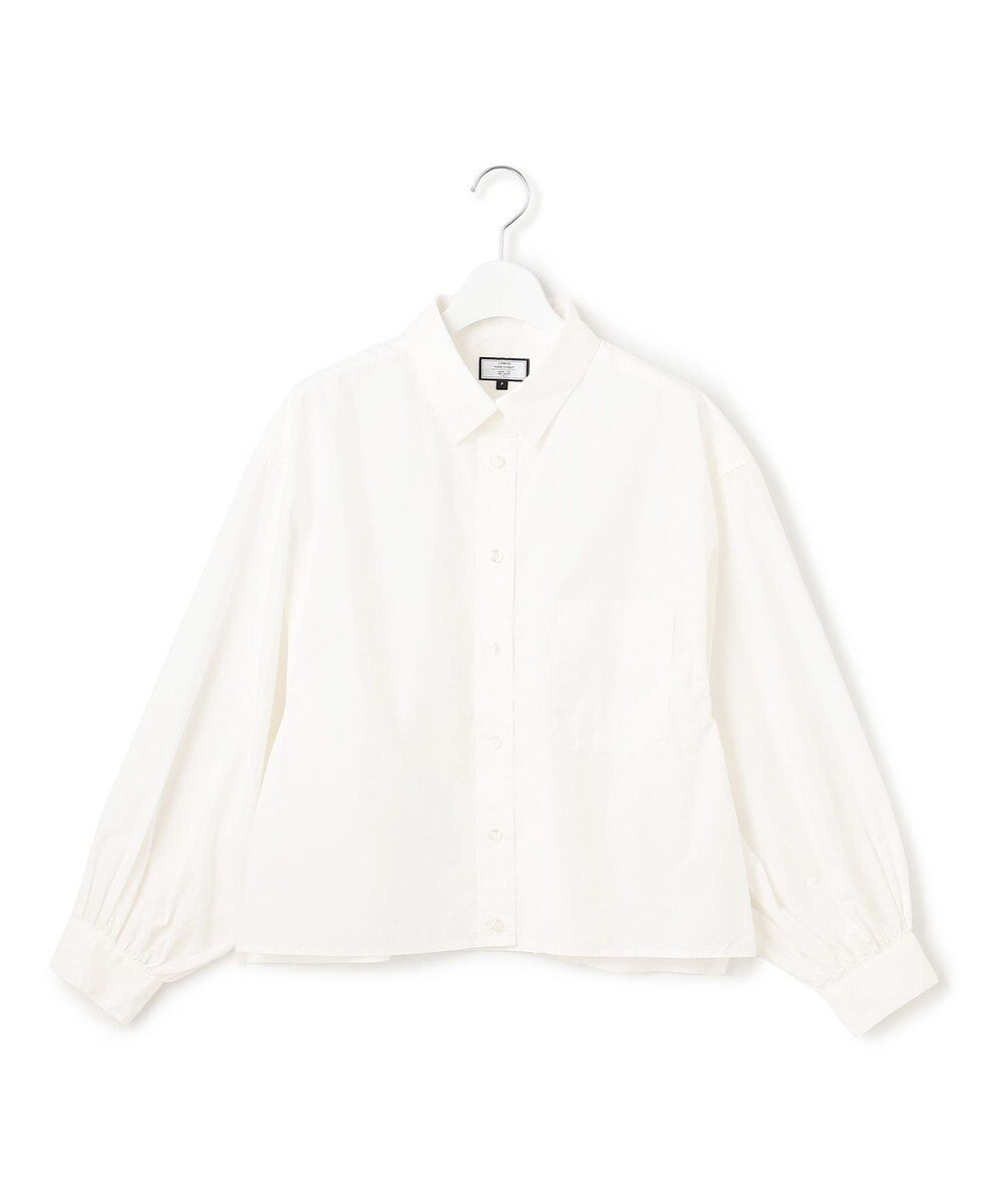 J.PRESS YORK STREET 【WOMEN】タイプライター ショートブラウス 