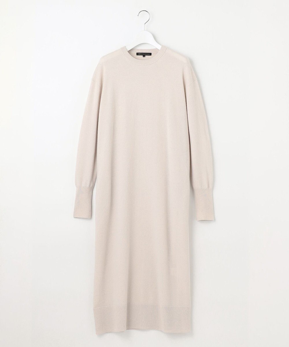 23区 【洗える】ウールカシミヤ ニットワンピース 