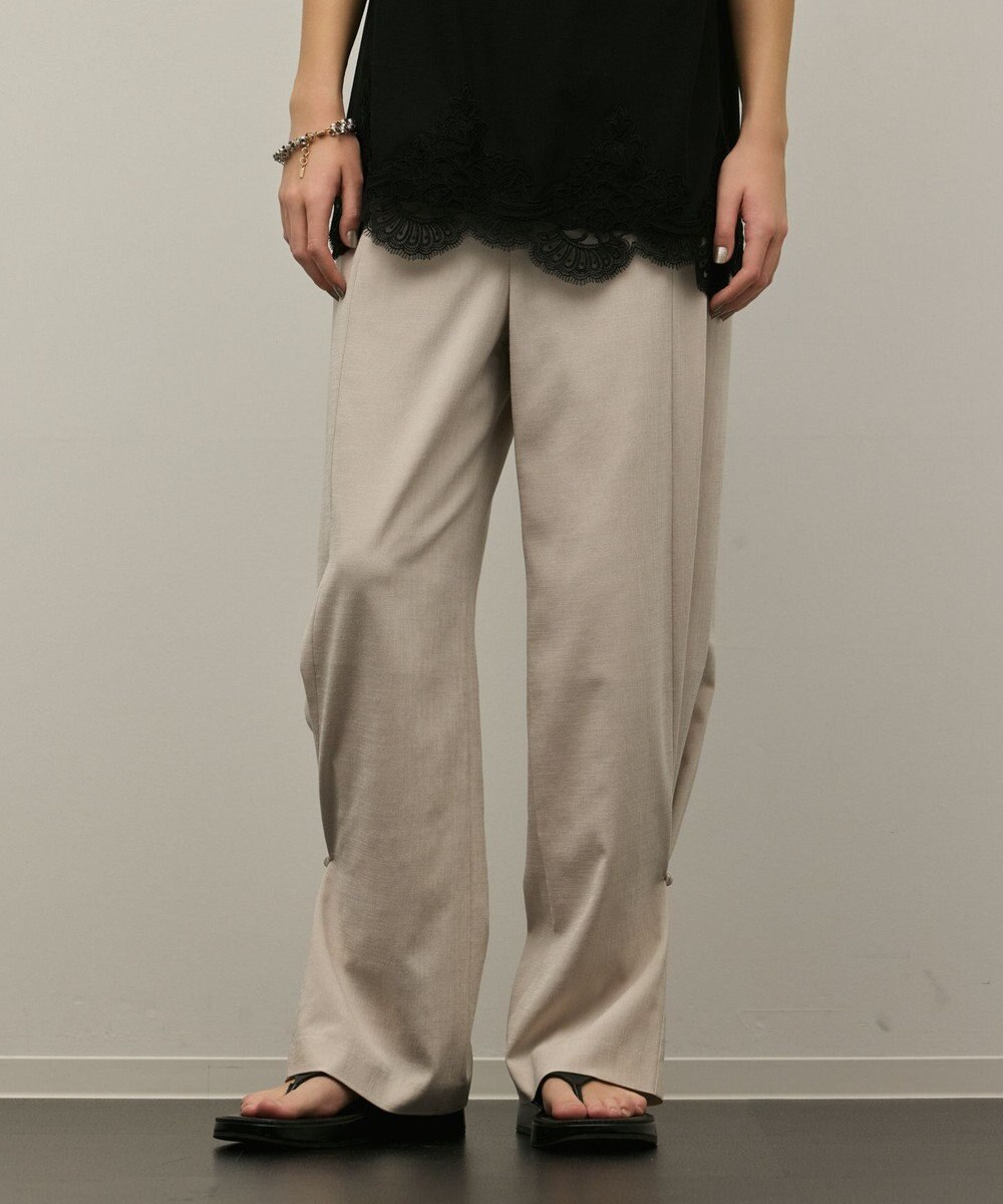 GRACE CONTINENTAL トリアセサイドラインパンツ 