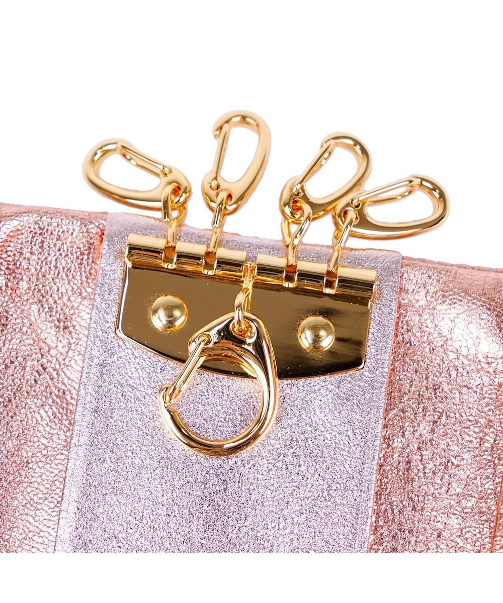 tsumori chisato CARRY 新マルチドット　キーケース 【キラキラでかわいい！本革のやわらかな風合い】 