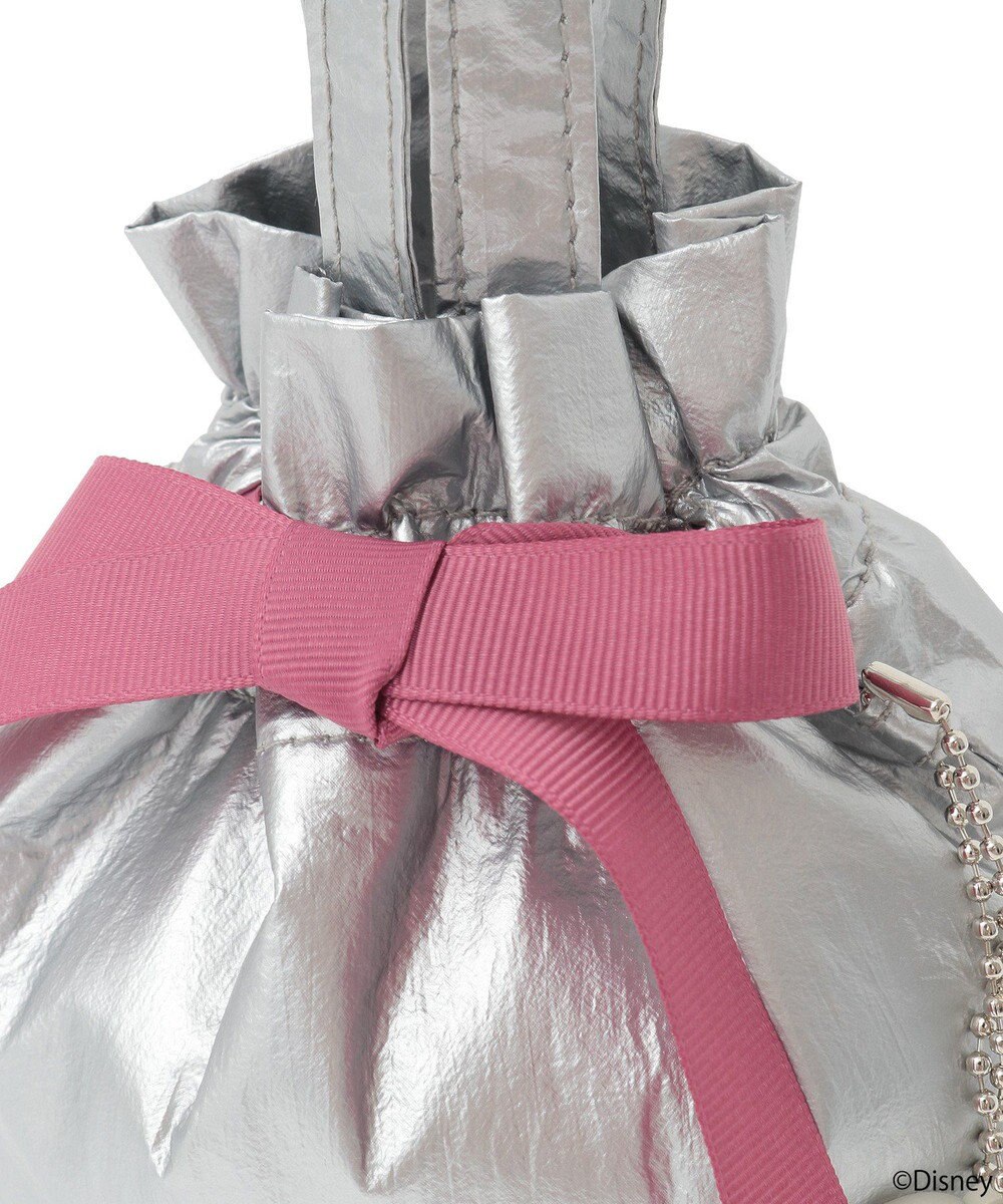 earth music&ecology 【予約】Disney/ミッキーチャーム付きリボン巾着 