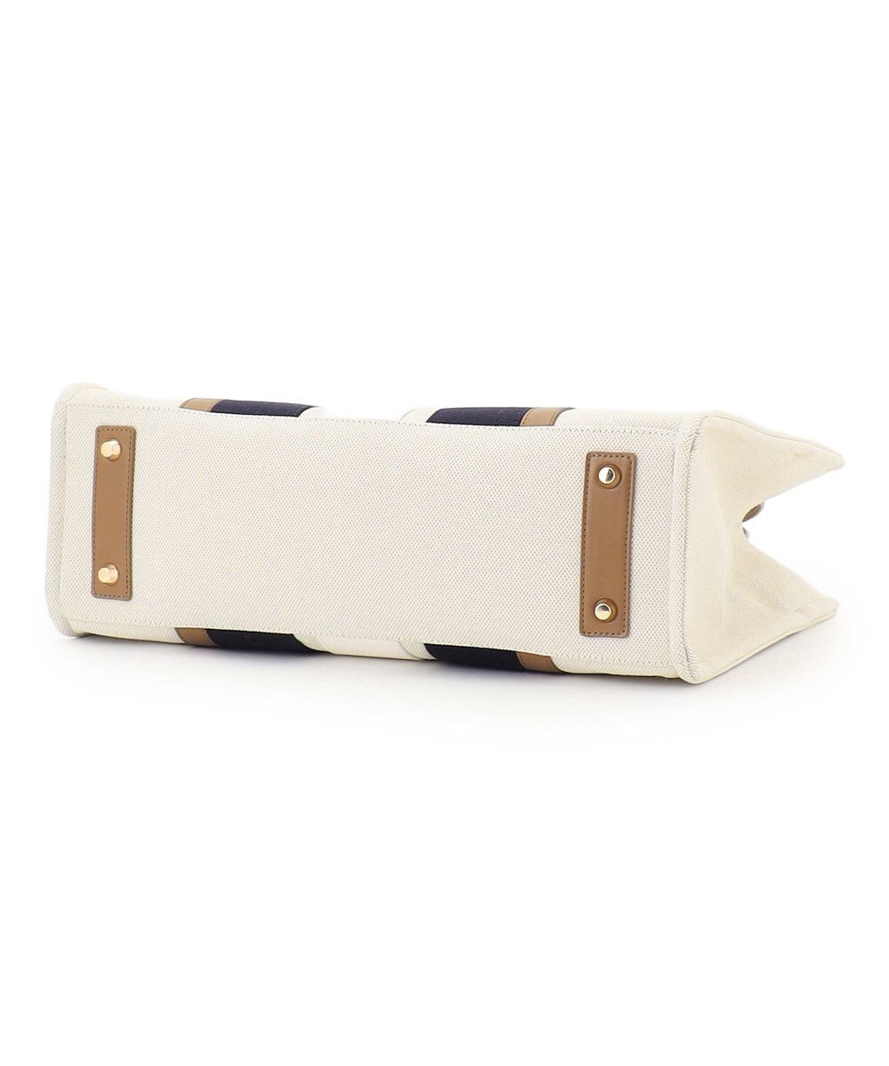 23区 【先行予約】ストライプキャンバス トートバッグ 