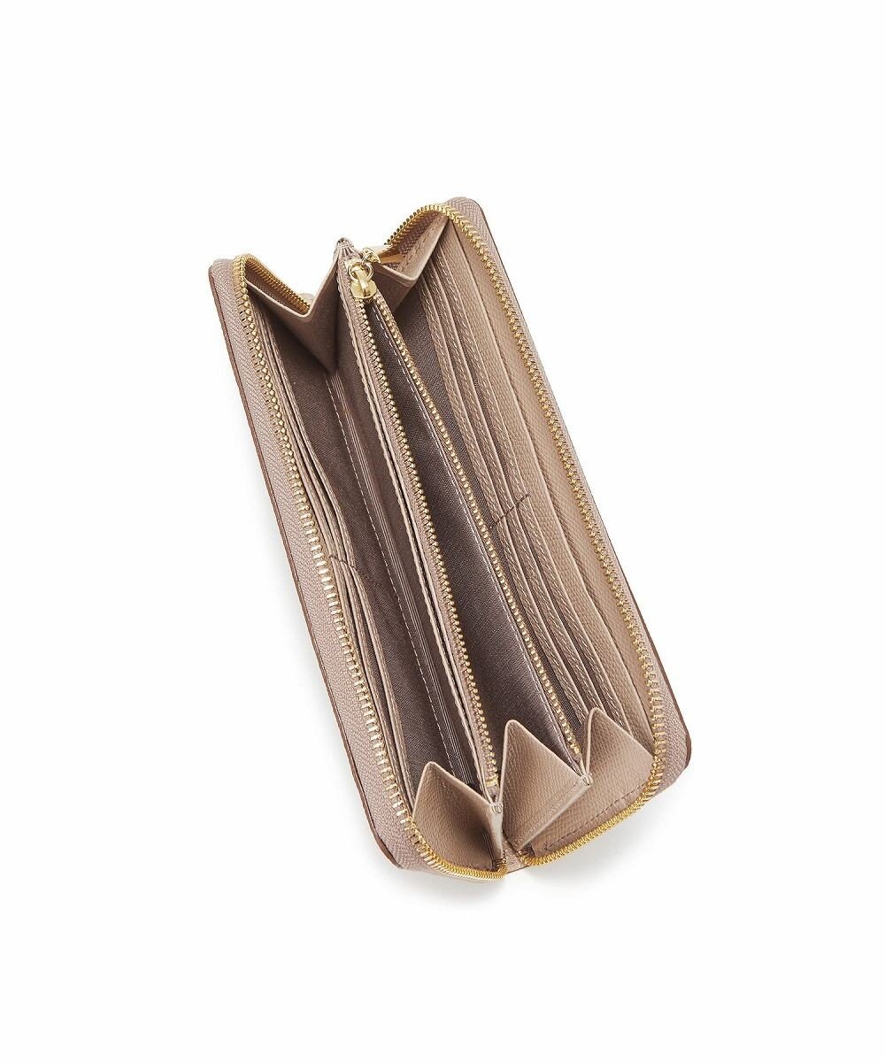 TOPKAPI 【TOPKAPI】角シボ型押し・ ラウンド 長財布 COLORATO コロラート 