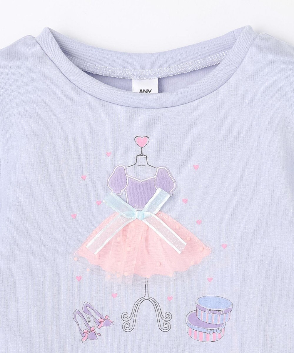 ANY KIDS ドレスモチーフ 裏シャギー トレーナー 