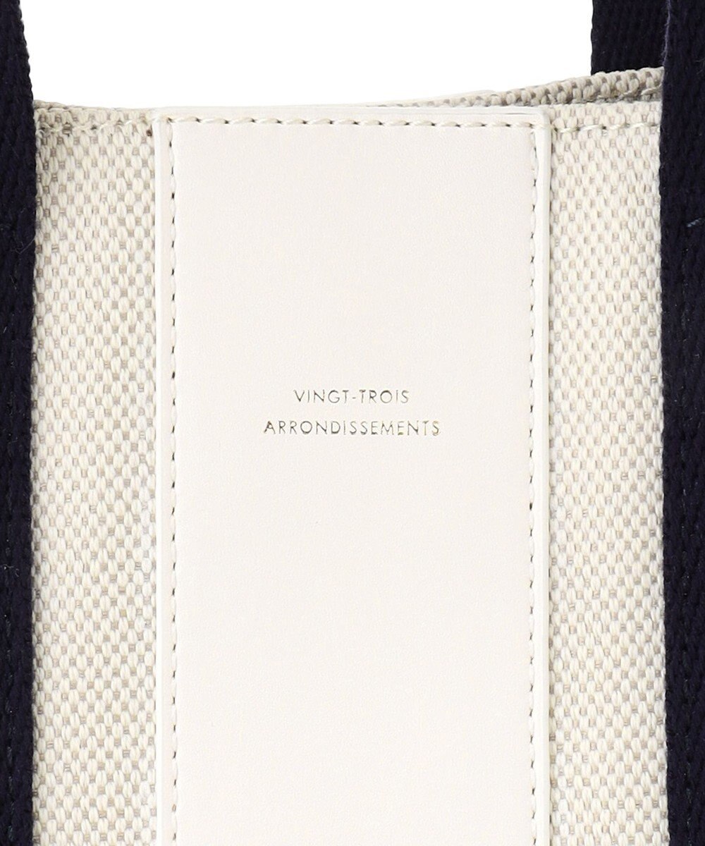 23区 【先行予約】ストライプキャンバス トートバッグ 