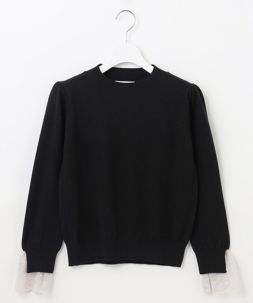 Feroux レースコンビ ニット 