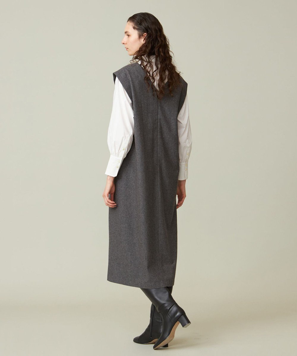 J.PRESS YORK STREET 【WOMEN】ショルダータックジャンパースカート 