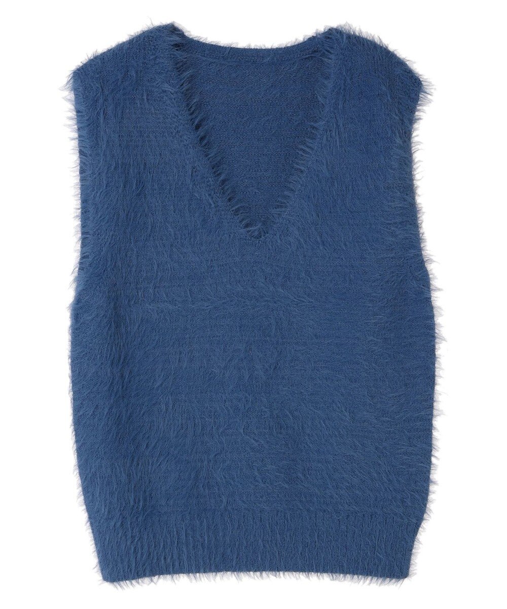 Green Parks ・Ｐｅｔｉｔ　Ｆｌｅｕｒ　シャギーニットベスト 