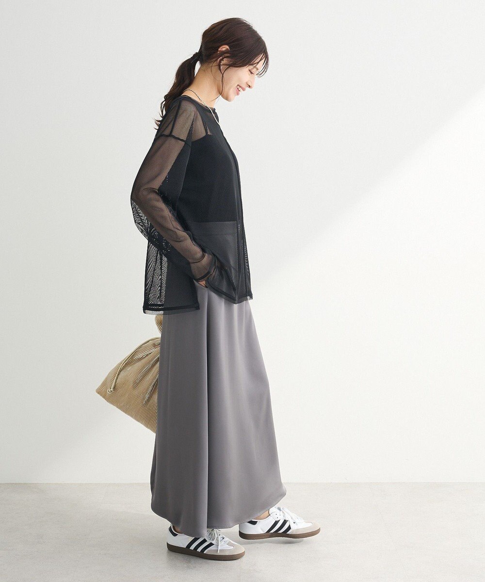 Green Parks メッシュカットプルオーバー 