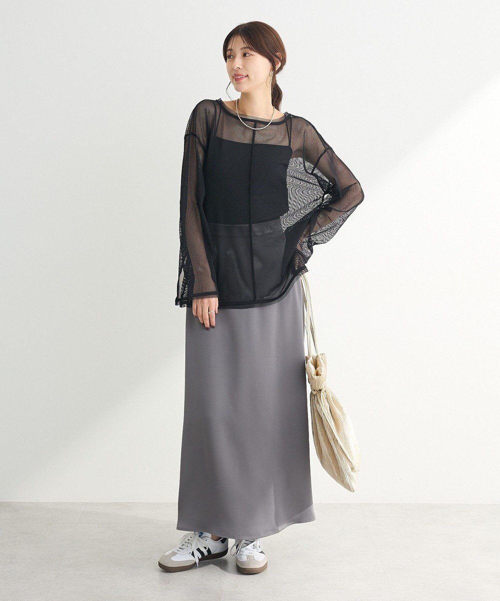 Green Parks メッシュカットプルオーバー 