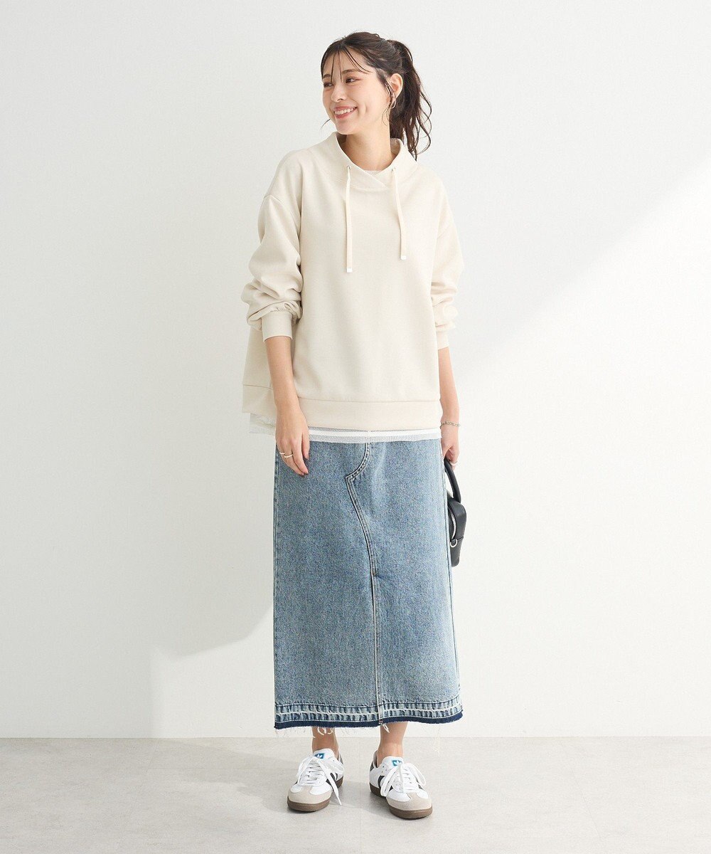 Green Parks メッシュカットプルオーバー 