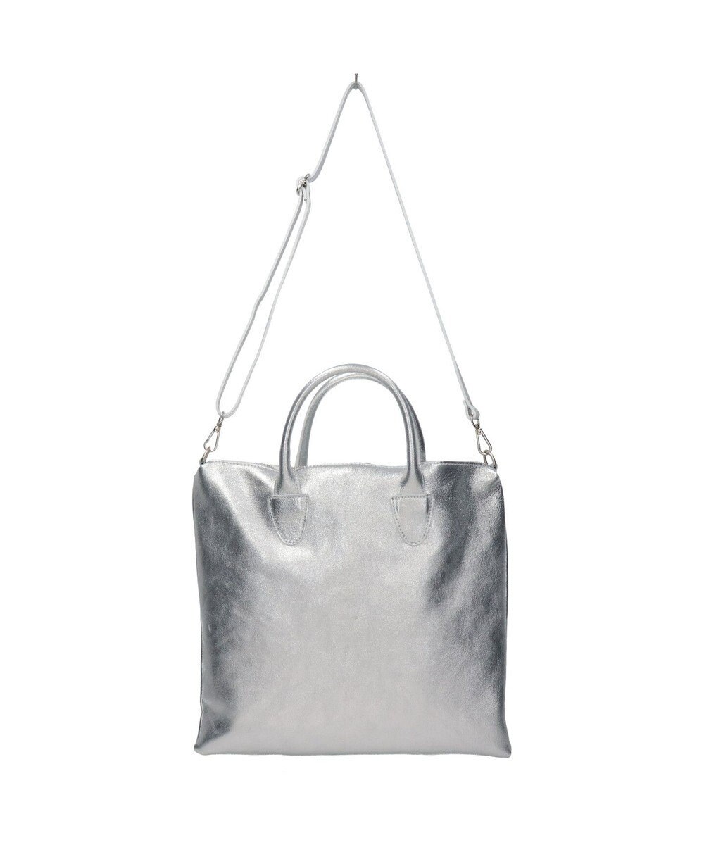 INTER-CHAUSSURES 【ANDREA CARDONE】レザーハンドルファスナー付きバッグ 