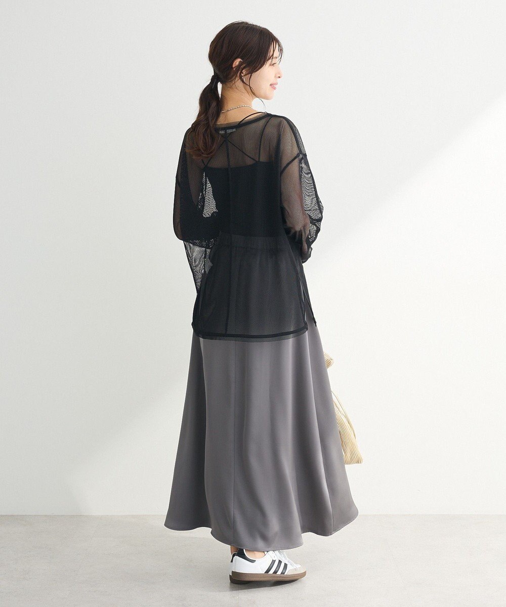 Green Parks メッシュカットプルオーバー 