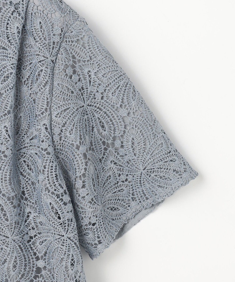 J.PRESS LADIES レースコンビジャージー カットソー 