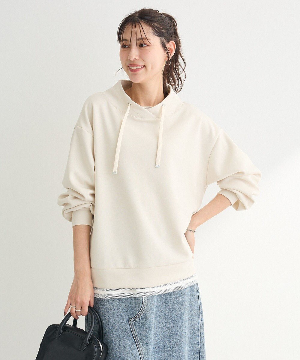 Green Parks メッシュカットプルオーバー 