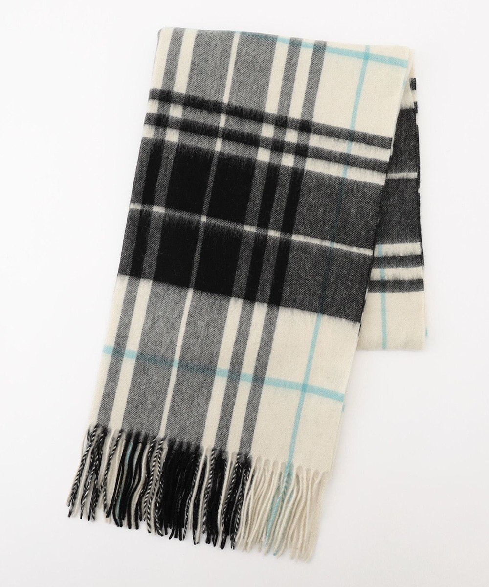 組曲 ウールチェックストール 