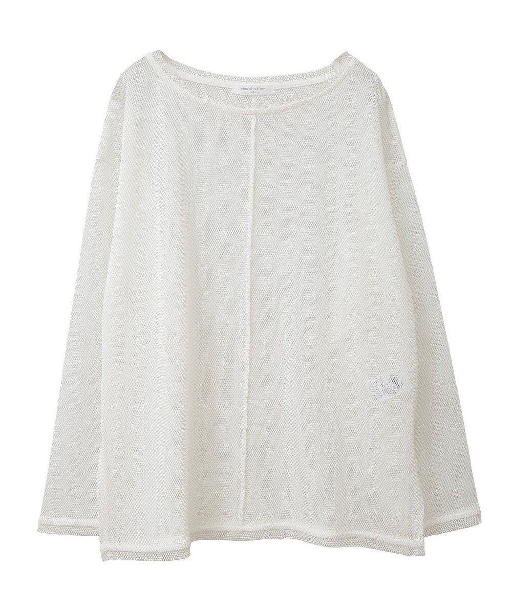 Green Parks メッシュカットプルオーバー 