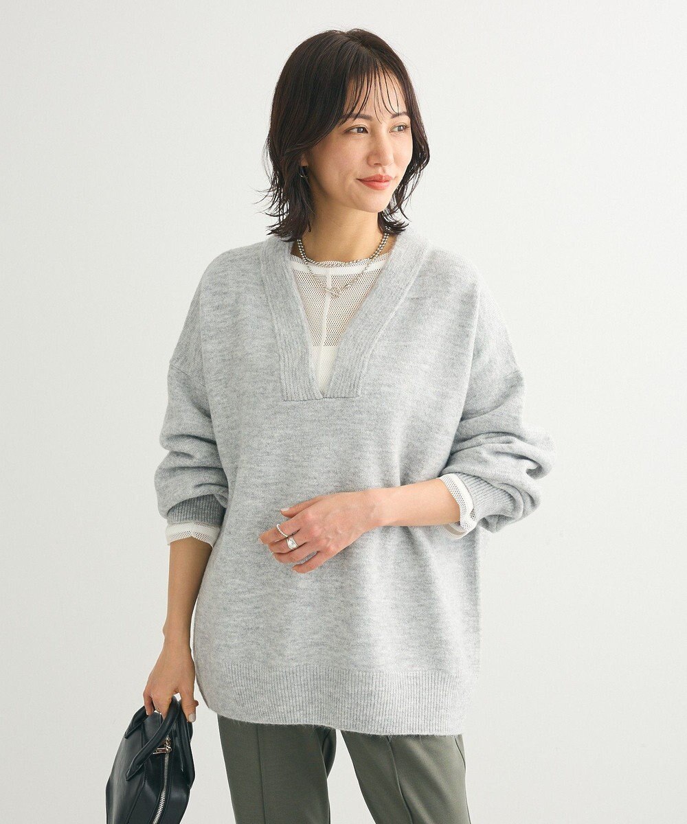 Green Parks メッシュカットプルオーバー 