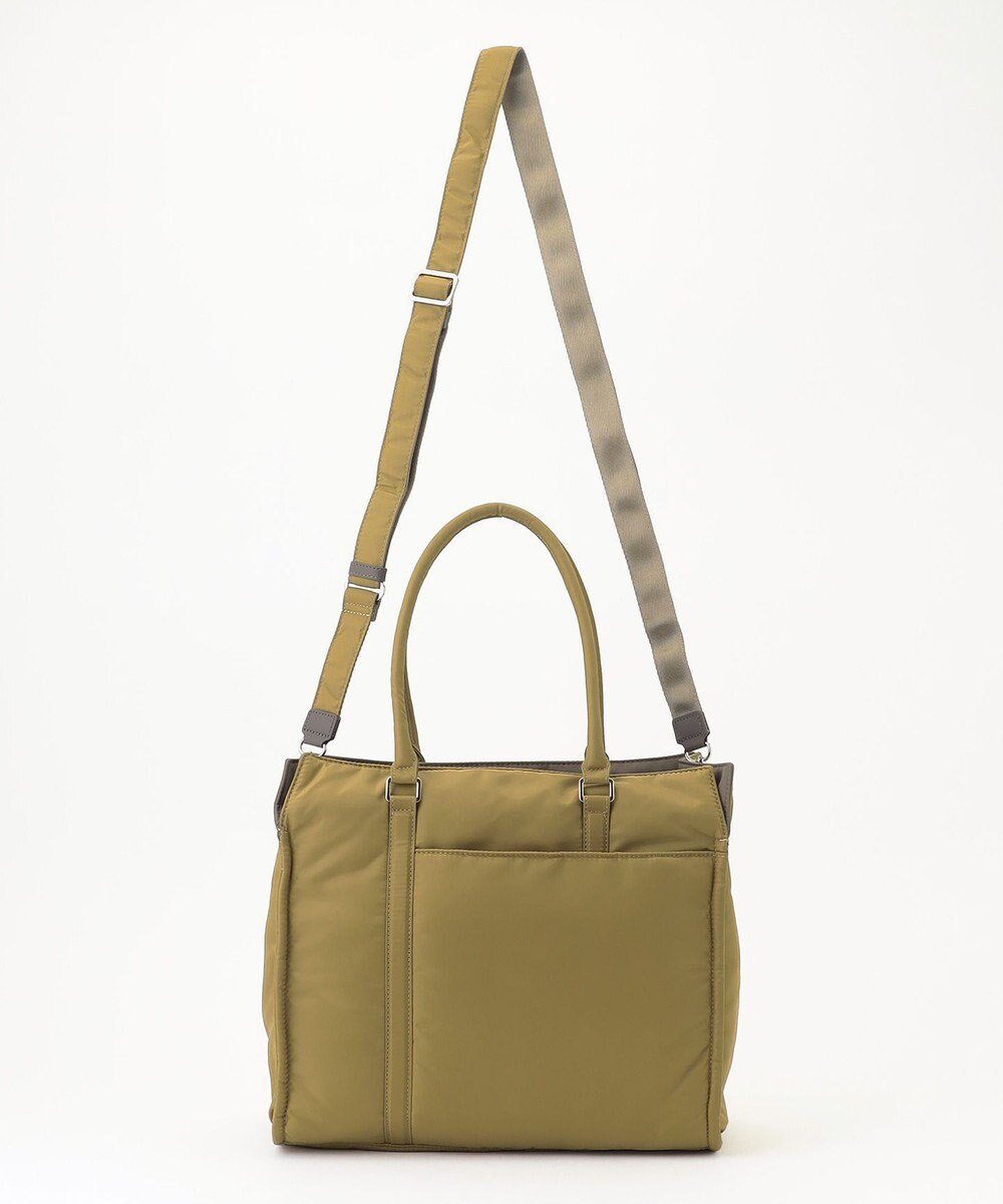 Y'SACCS 【ムック本掲載】ツイルナイロン　スクエアトート　Mサイズ 