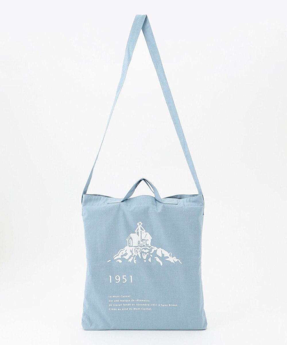 SHARE PARK LADIES 【撥水加工】イージーデニム２WAYロゴバッグ 