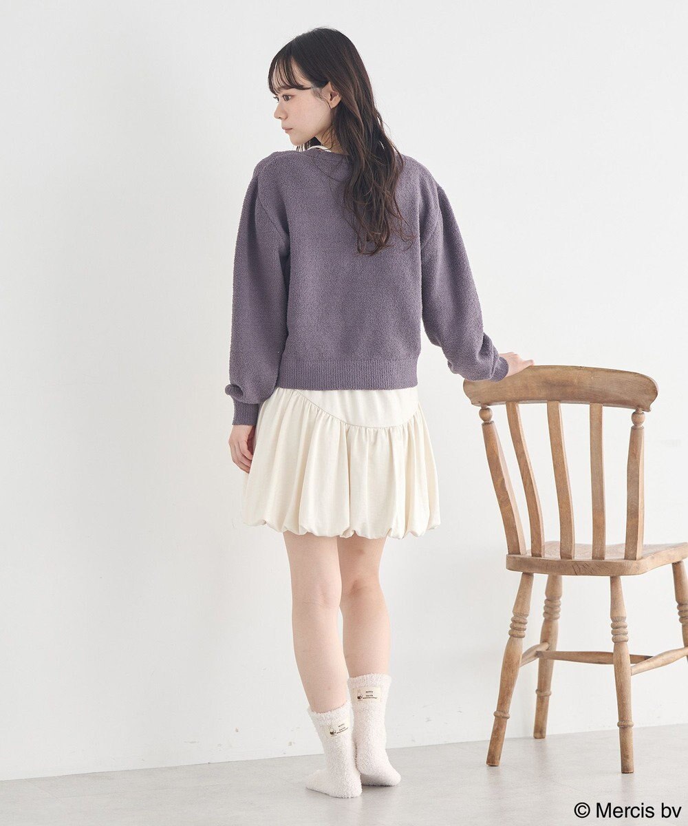 earth music&ecology 【予約】miffy/earth タグ付モコモコソックス 