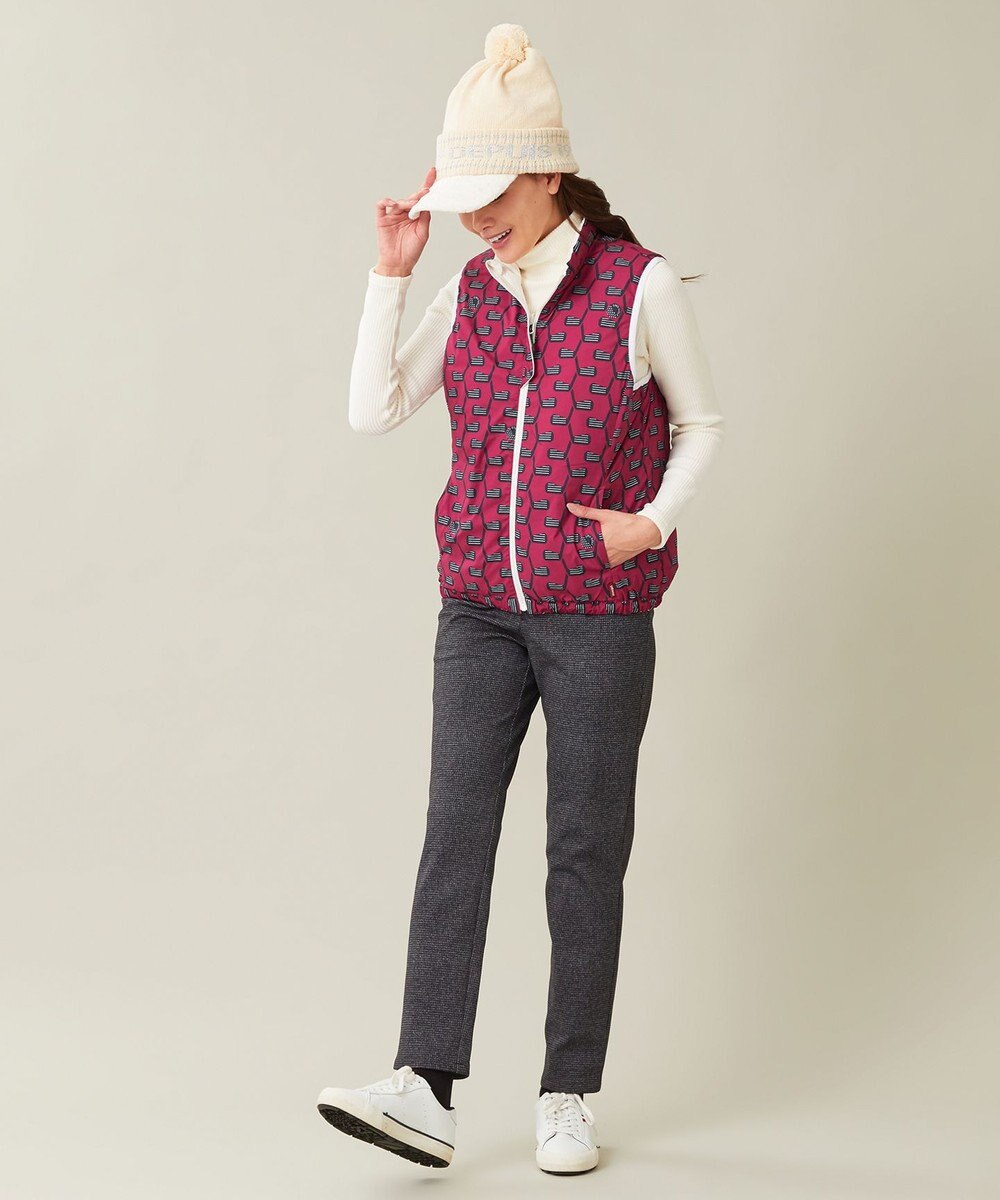 23区GOLF カラー豊富！【WOMEN】【吸湿発熱】グランサーモ モックネック カットソー 