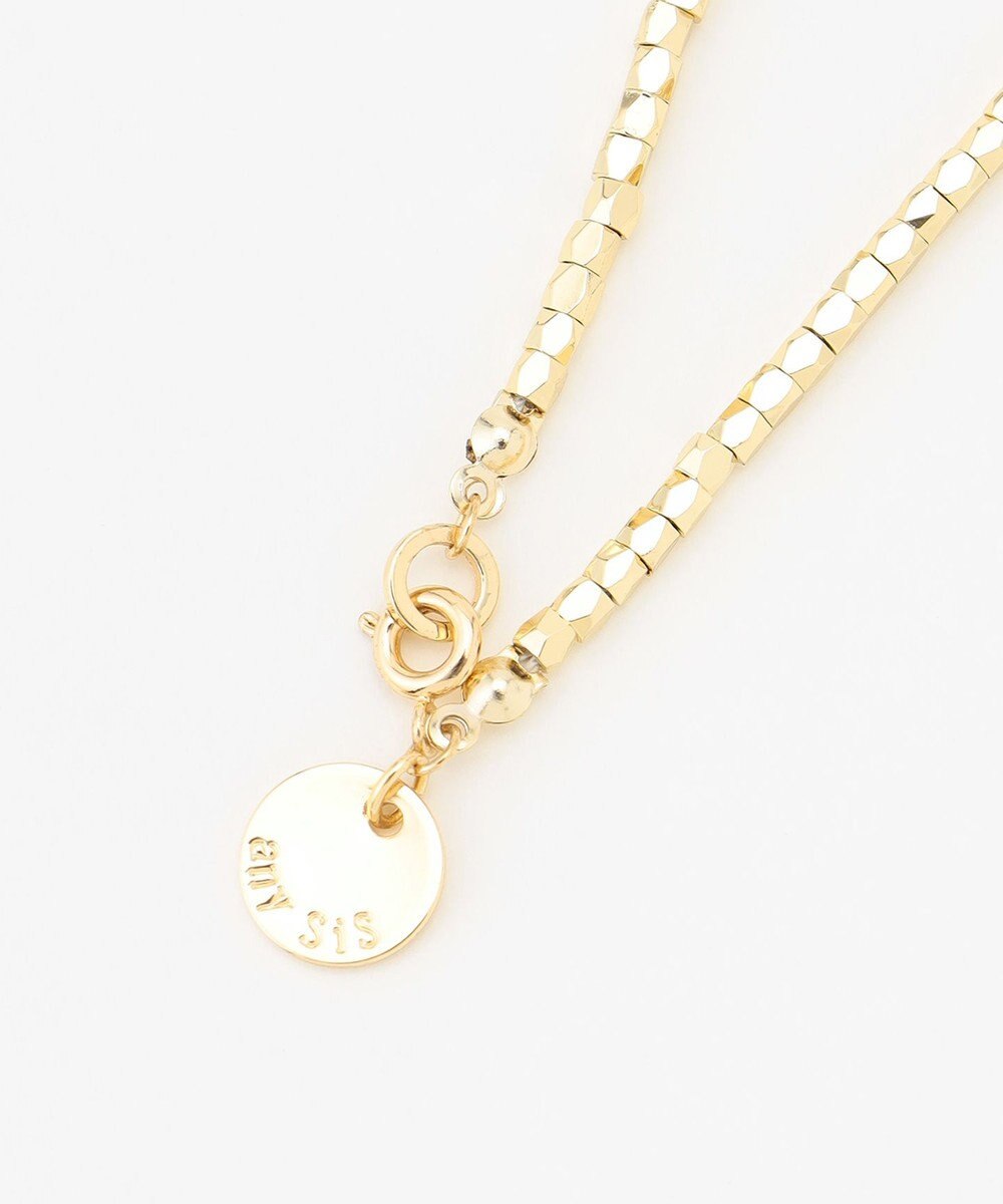 ANY SIS 【2WAY】パール調ストーン ネックレス 