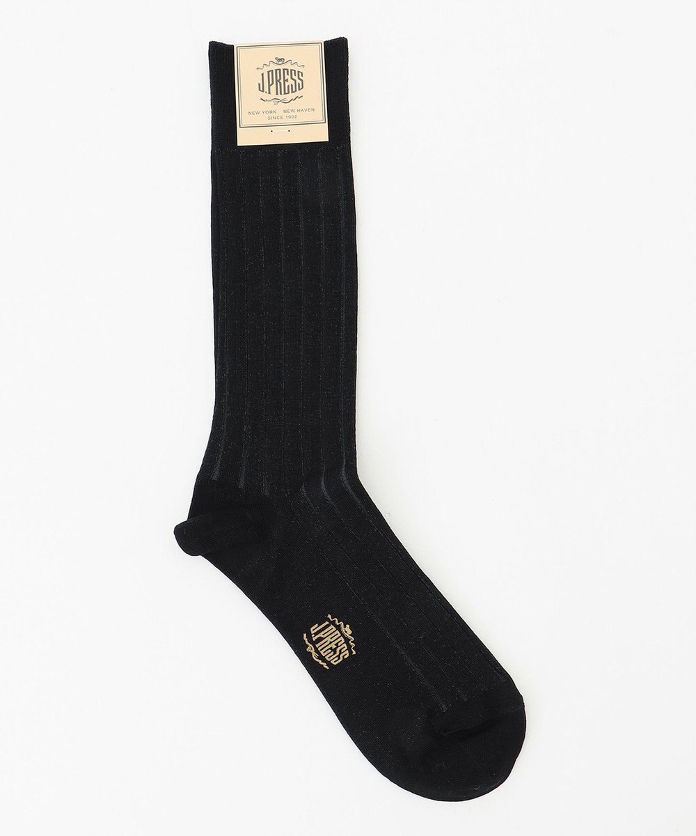 J.PRESS MEN 【定番】ハイゲージワイドストライプ リブソックス 