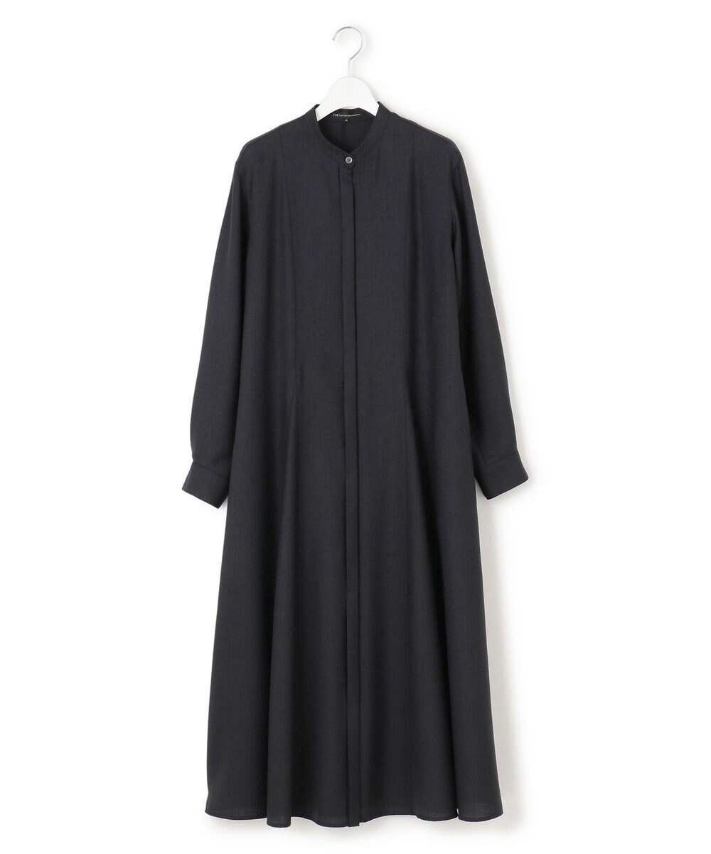 23区 L 【洗える】TWビエラ シャツワンピース 