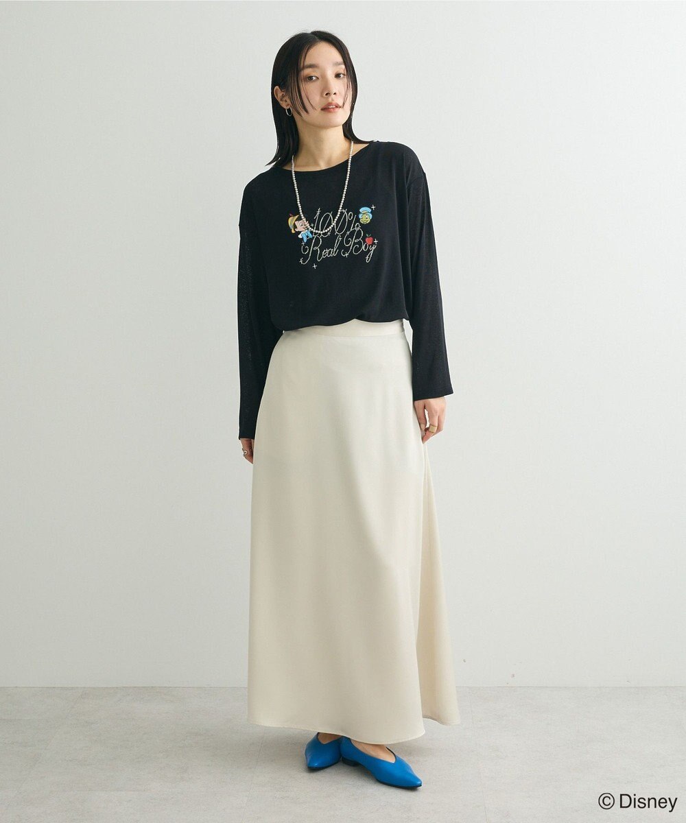 Green Parks ピノキオ／ラメロゴシアーＴシャツ 