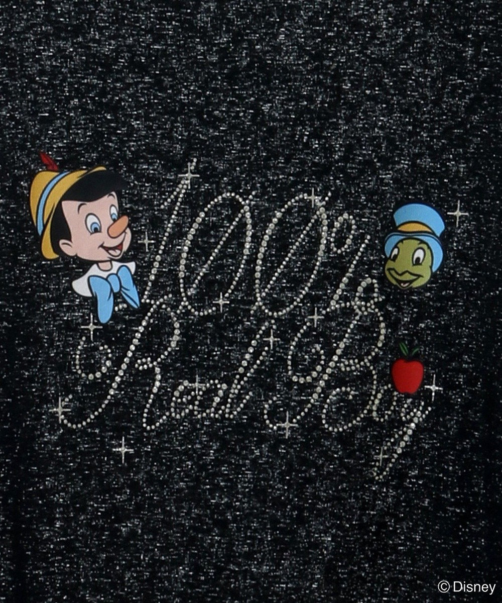 Green Parks ピノキオ／ラメロゴシアーＴシャツ 